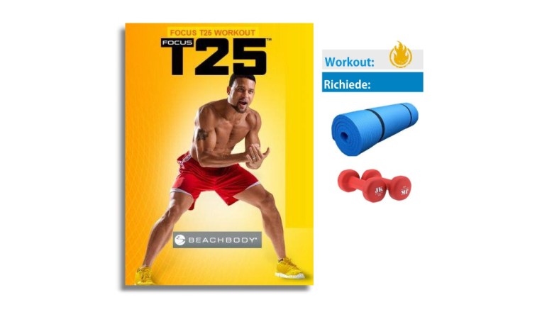 focus t25 shaun t workout dvd program