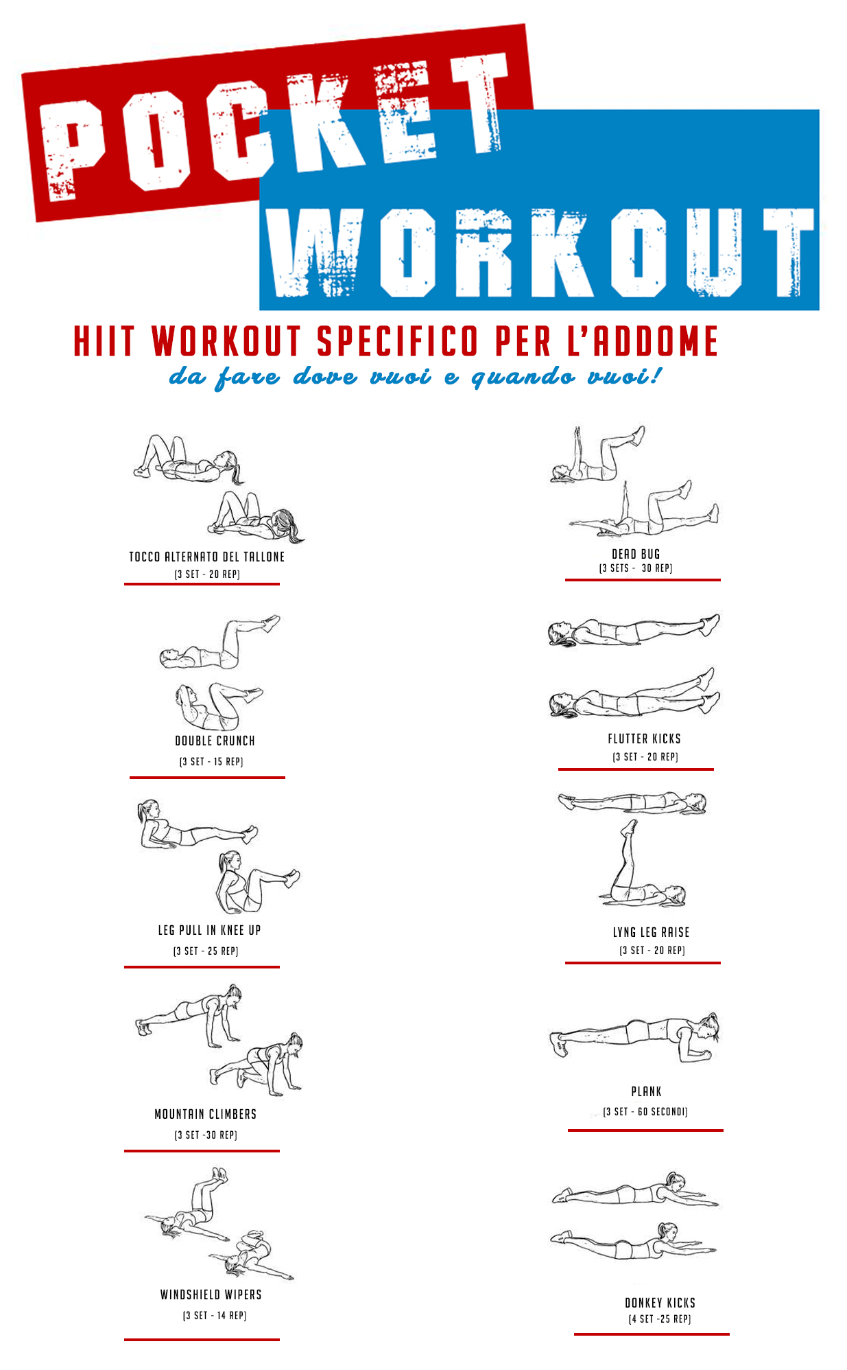 Pocket workout ABS