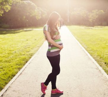 Donna sport in gravidanza