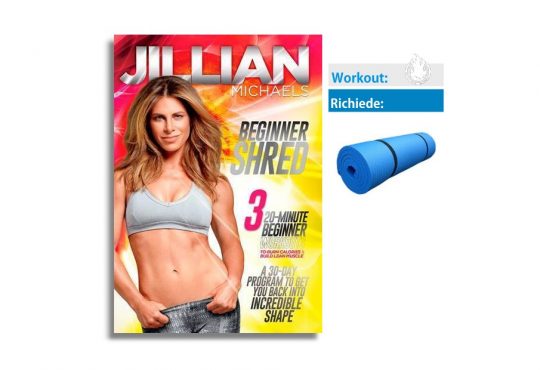 beginner shred workout cover